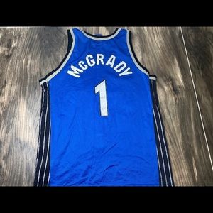 VTG Tracy McGrady Champion Jersey #1 Magic 40/M